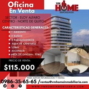 Venta de Oficina Sector Eloy Alfaro