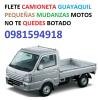 FLETE GUAYAQUIL MUDANZA CAMIONETA 0981594918