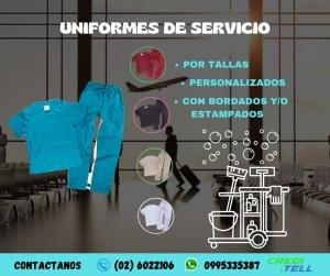 UNIFORMES DE LIMPIEZA QUITO