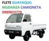 CAMIONETA GUAYAQUIL MUDANZA  FLETE 0989823779