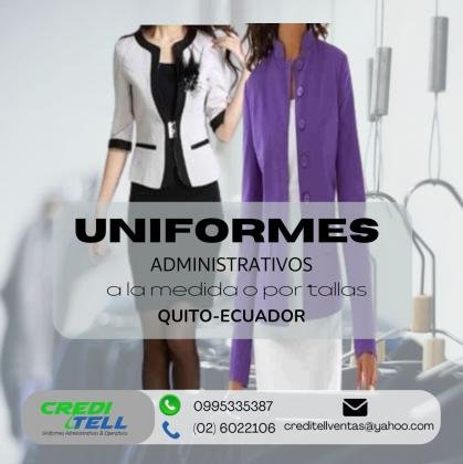 VESTIDOS Y FALDAS PARA UNIFORMES ADMINISTRATIVO